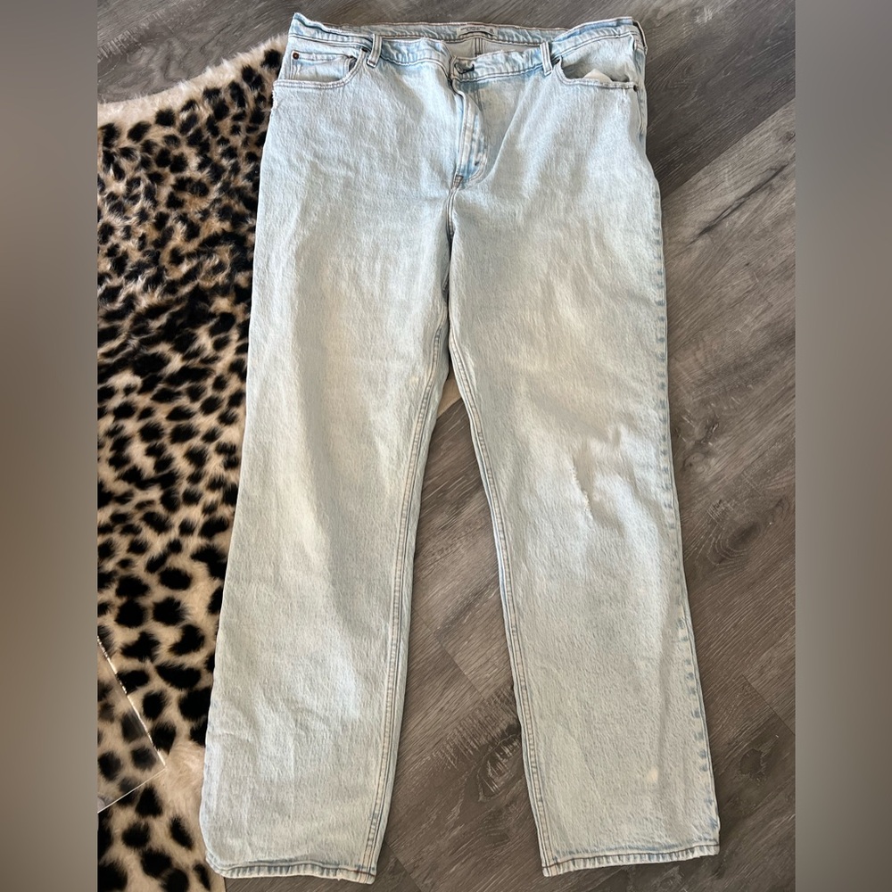 Abercrombie & Fitch 90s straight ultra high rise jeans